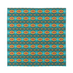Ethnic Southwestern Navajo Pattern Print Silk Bandana