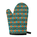 Ethnic Southwestern Navajo Pattern Print Single Oven Mitt