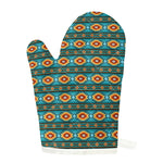 Ethnic Southwestern Navajo Pattern Print Single Oven Mitt