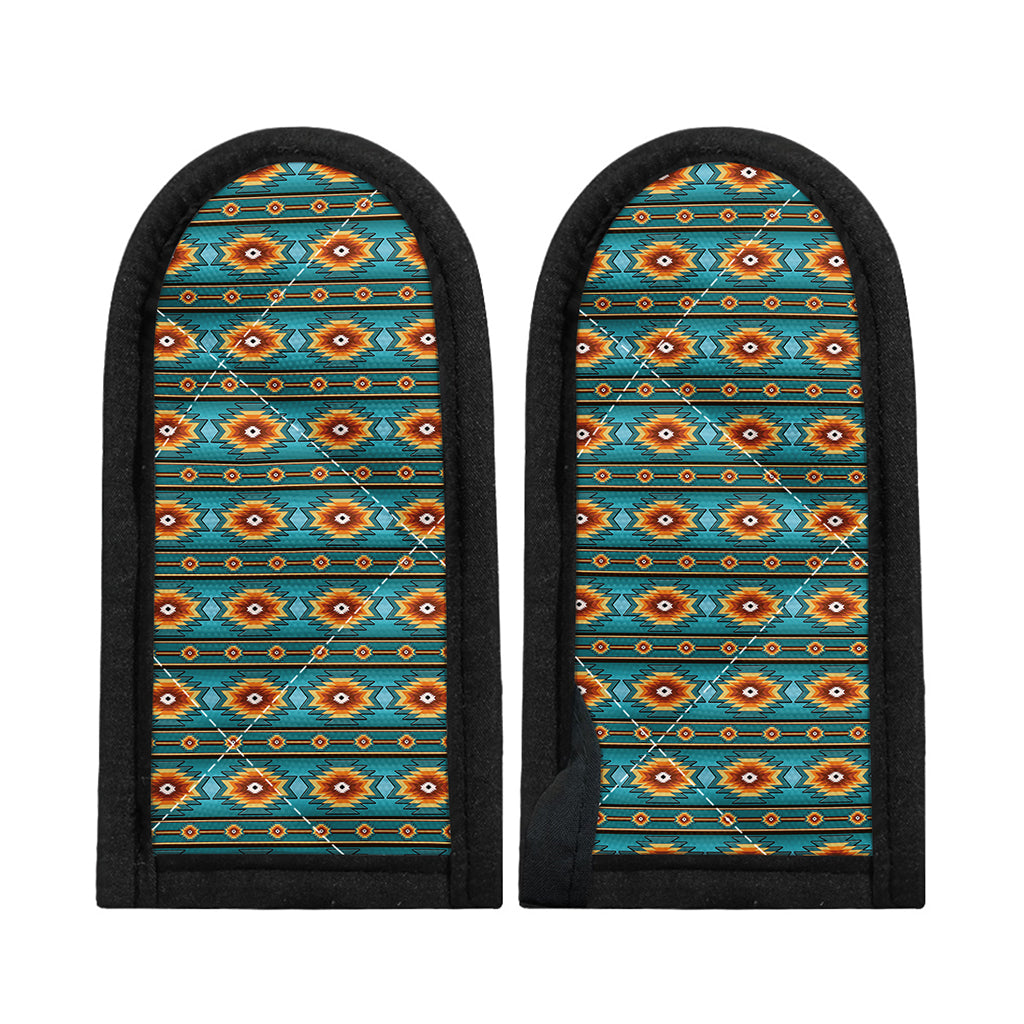 Ethnic Southwestern Navajo Pattern Print Skillet Handle Cover