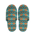Ethnic Southwestern Navajo Pattern Print Slippers