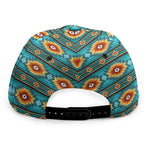 Ethnic Southwestern Navajo Pattern Print Snapback Cap