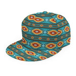 Ethnic Southwestern Navajo Pattern Print Snapback Cap