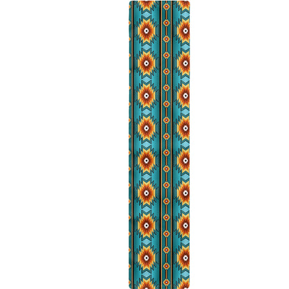 Ethnic Southwestern Navajo Pattern Print Table Runner