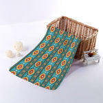 Ethnic Southwestern Navajo Pattern Print Towel