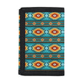 Ethnic Southwestern Navajo Pattern Print Trifold Wallet