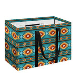 Ethnic Southwestern Navajo Pattern Print Utility Tote Bag