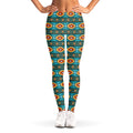 Ethnic Southwestern Navajo Pattern Print Women's Leggings