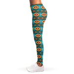 Ethnic Southwestern Navajo Pattern Print Women's Leggings