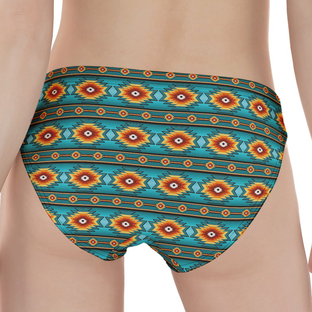 Ethnic Southwestern Navajo Pattern Print Women's Panties