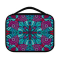 Ethnic Teal Bohemian Pattern Print Classic Bible Case