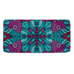 Ethnic Teal Bohemian Pattern Print Towel