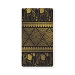 Ethnic Thai Elephant Pattern Print Baby Crib Sheet