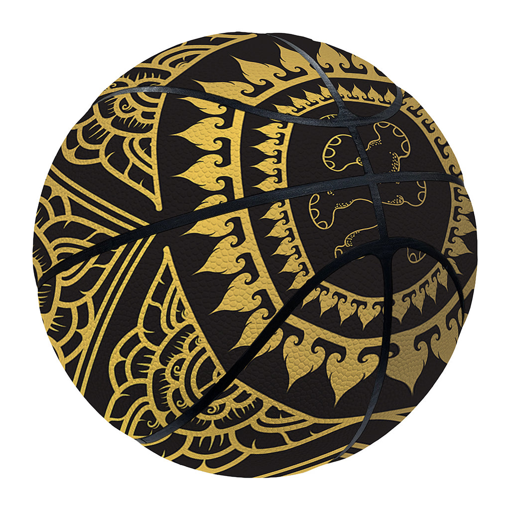 Ethnic Thai Elephant Pattern Print Basketball