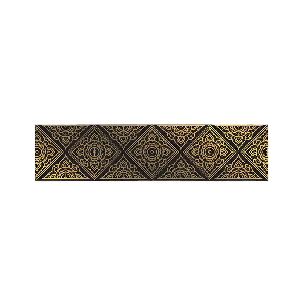 Ethnic Thai Elephant Pattern Print Bed Runner