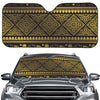 Ethnic Thai Elephant Pattern Print Car Windshield Sun Shade