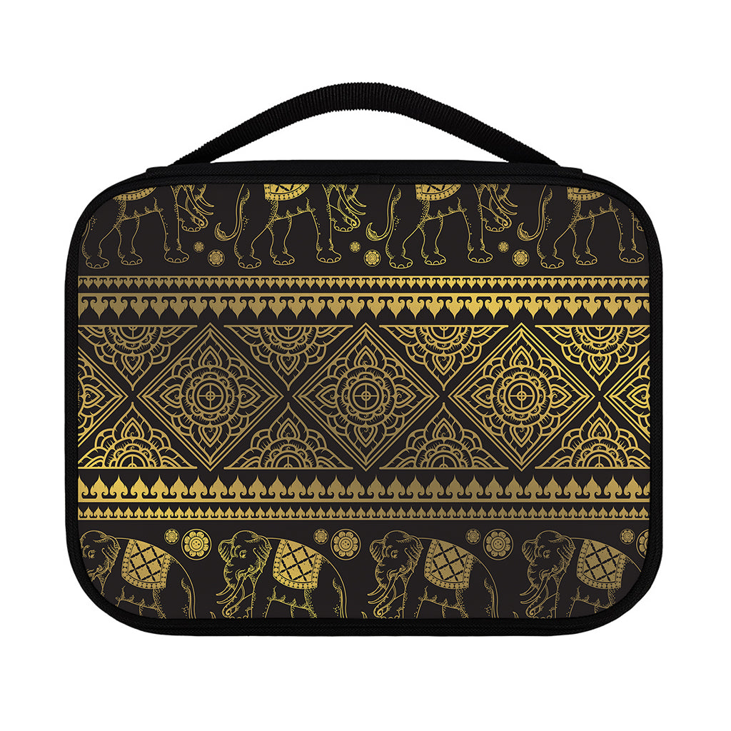 Ethnic Thai Elephant Pattern Print Classic Bible Case