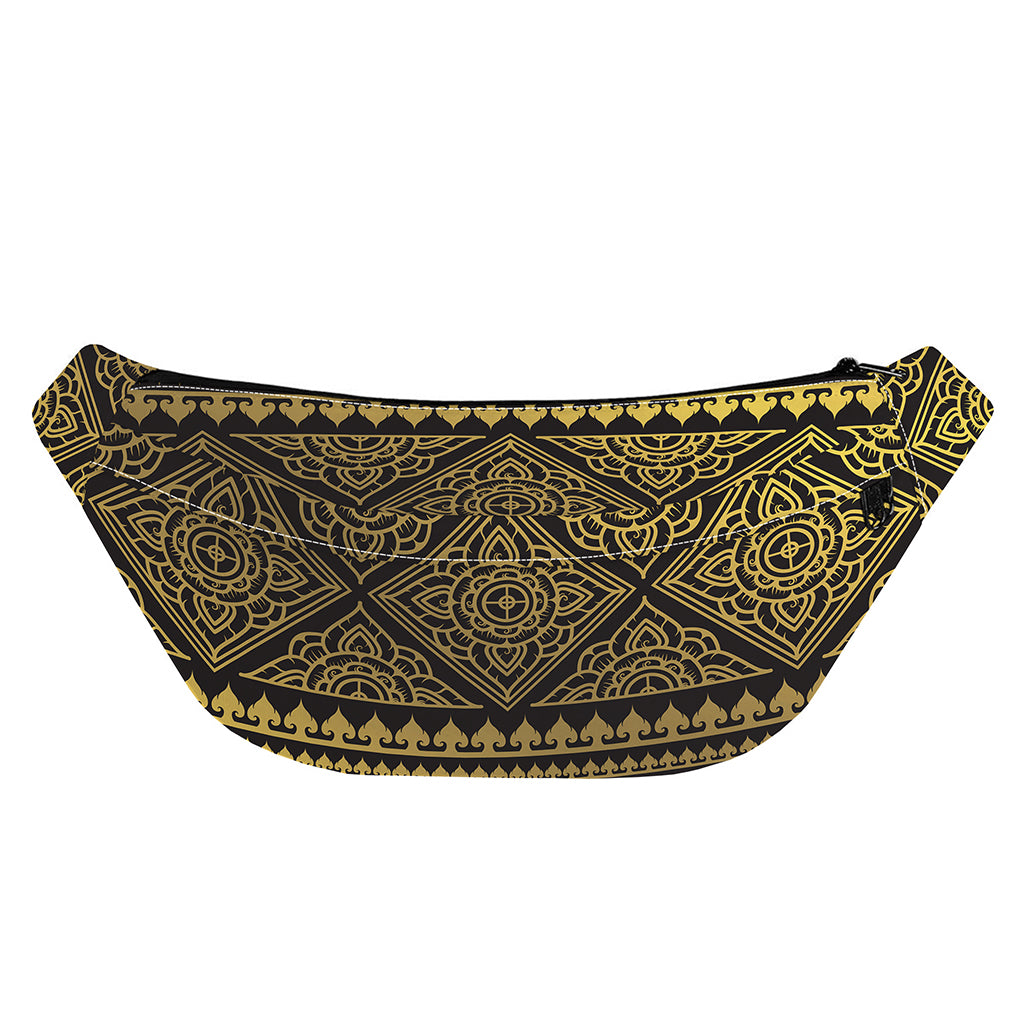 Ethnic Thai Elephant Pattern Print Fanny Pack