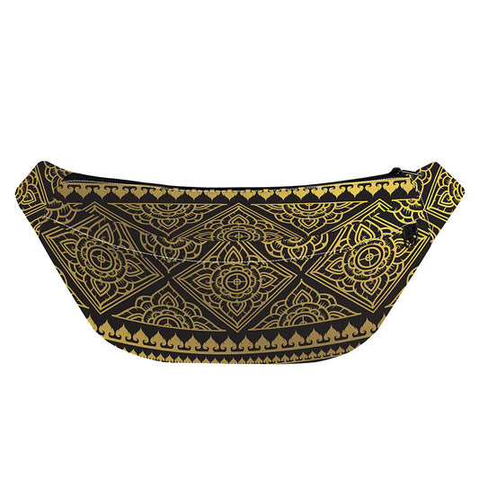 Ethnic Thai Elephant Pattern Print Fanny Pack