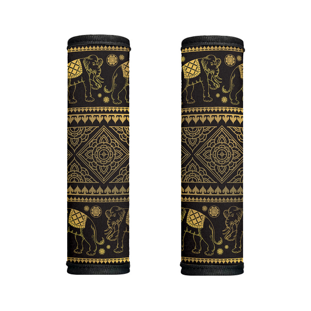 Ethnic Thai Elephant Pattern Print Handle Covers