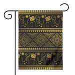 Ethnic Thai Elephant Pattern Print House Flag