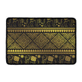 Ethnic Thai Elephant Pattern Print Kitchen Mat