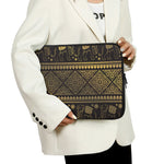 Ethnic Thai Elephant Pattern Print Laptop Sleeve