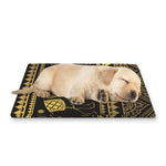 Ethnic Thai Elephant Pattern Print Pet Cooling Mat Cover