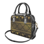 Ethnic Thai Elephant Pattern Print Shoulder Handbag