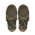 Ethnic Thai Elephant Pattern Print Slippers