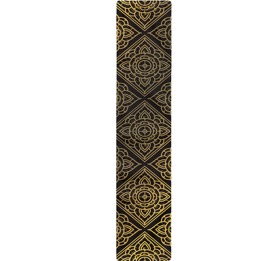 Ethnic Thai Elephant Pattern Print Table Runner