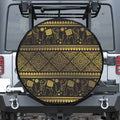 Ethnic Thai Elephant Pattern Print Tire Cover