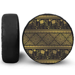Ethnic Thai Elephant Pattern Print Tire Cover