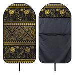 Ethnic Thai Elephant Pattern Print Waterproof Car Seat Cover