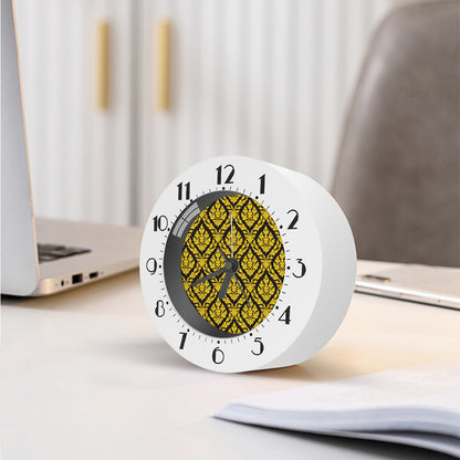 Ethnic Thai Pattern Print Alarm Clock