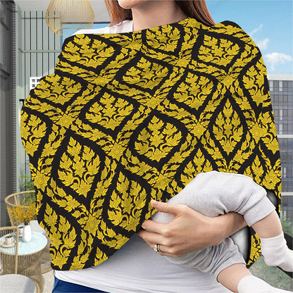 Ethnic Thai Pattern Print Baby Seat Cover