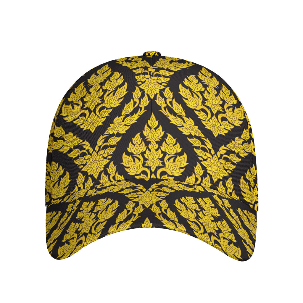 Ethnic Thai Pattern Print Baseball Cap