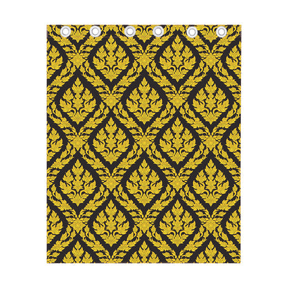 Ethnic Thai Pattern Print Curtain
