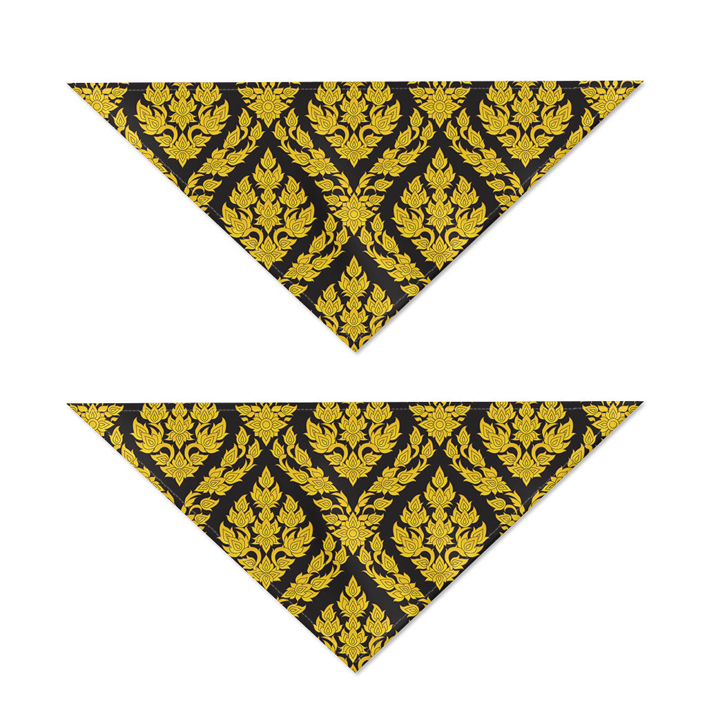Ethnic Thai Pattern Print Dog Bandana