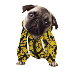 Ethnic Thai Pattern Print Dog Zip Up Hoodie