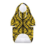 Ethnic Thai Pattern Print Dog Zip Up Hoodie