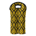 Ethnic Thai Pattern Print Double Neoprene Wine Tote