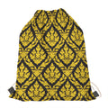 Ethnic Thai Pattern Print Drawstring Bag