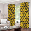 Ethnic Thai Pattern Print Extra Wide Grommet Curtains