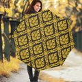 Ethnic Thai Pattern Print Foldable Umbrella