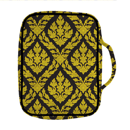 Ethnic Thai Pattern Print Front Pocket Bible Bag