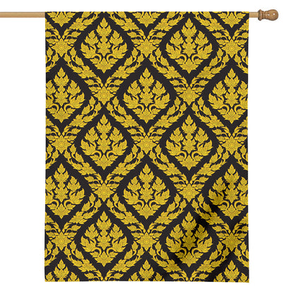 Ethnic Thai Pattern Print House Flag