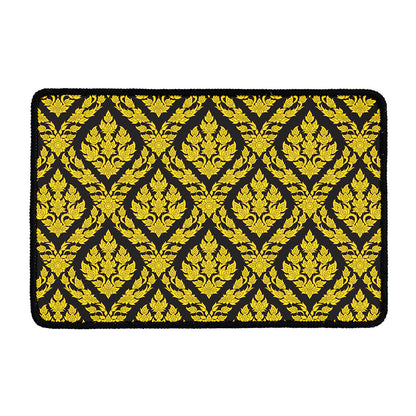 Ethnic Thai Pattern Print Kitchen Mat
