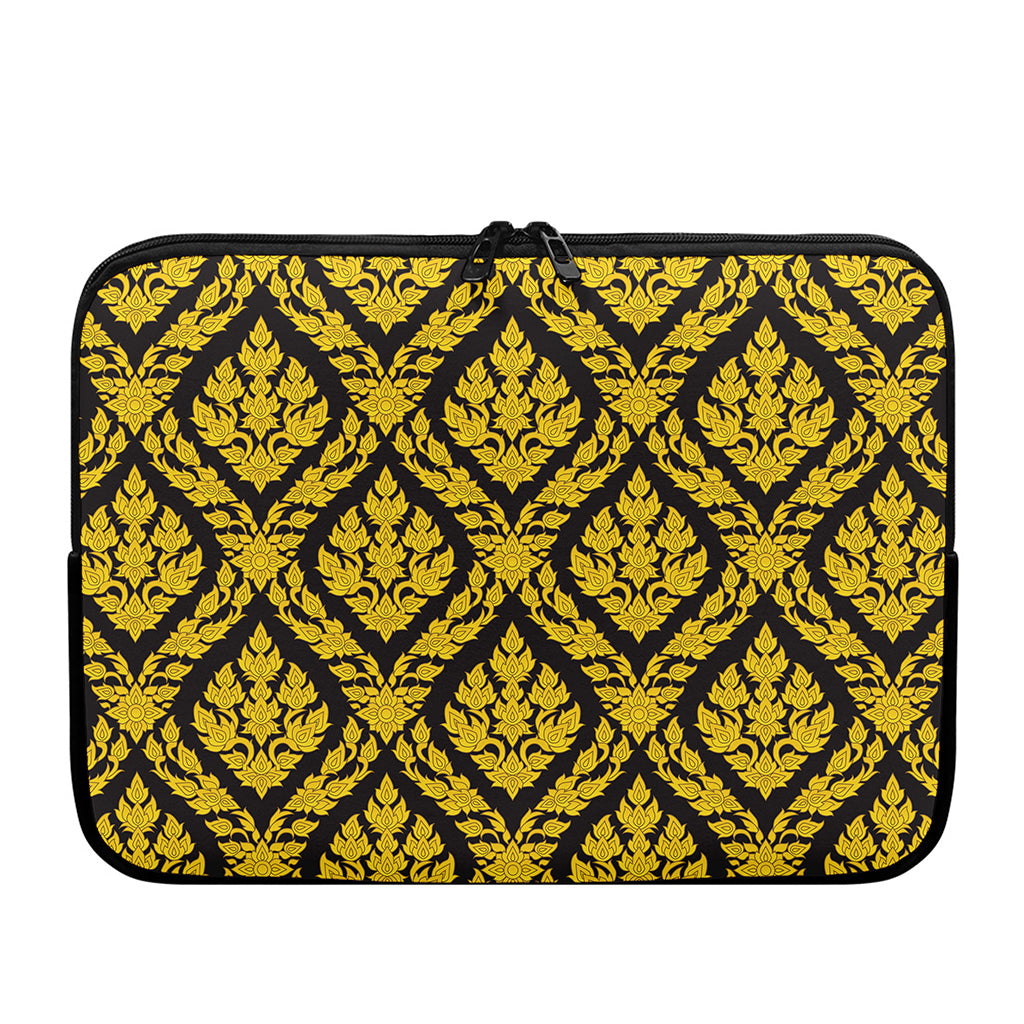 Ethnic Thai Pattern Print Laptop Sleeve