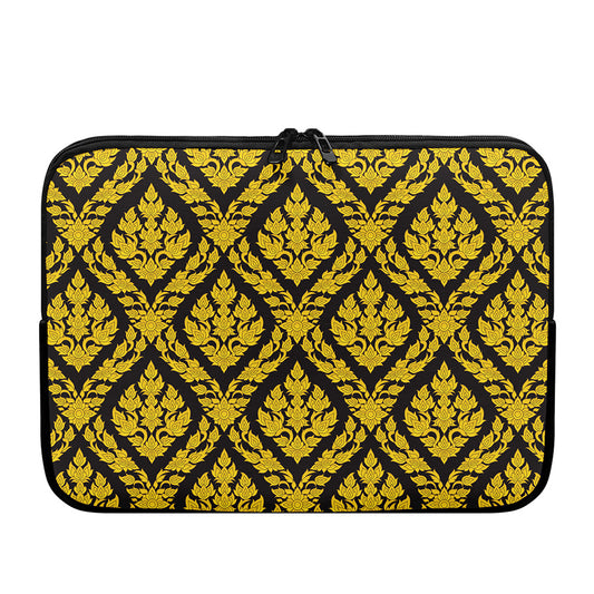 Ethnic Thai Pattern Print Laptop Sleeve
